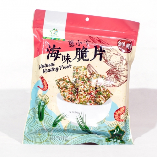 蔥小子海味脆片(鮮蝦口味)