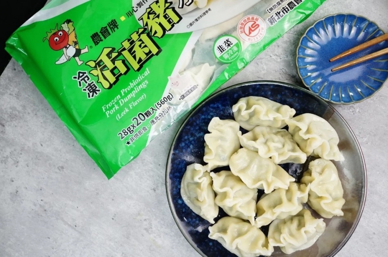 農會牌活菌豬韭菜水餃 福興鄉農會